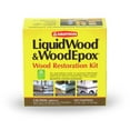 thumbnail image 2 of Abatron 24 Oz Bois Liquide WoodEpox Résine Époxy Colle Composé Trousse de Restauration du Bois, 2 of 7