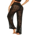 thumbnail image 4 of Pantalon de Couverture de Natation pour Femmes Été Plage Transparent Ajouré Ample, 4 of 5