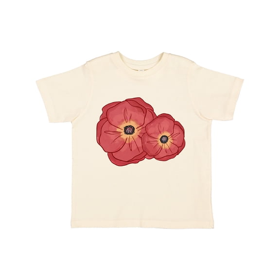 Inktastic Red Poppy Flowers Boys or Girls Toddler T-Shirt