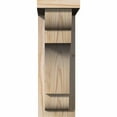 thumbnail image 2 of 5 1/2"W x 12"D x 16"H New Brighton Smooth Corbel w/Backplate, Douglas Fir, 2 of 9