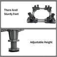 thumbnail image 5 of Upgrade Fridge Stand Mobile Base With 4 Locking Wheels And 8 Strong Feet Adjustable Furniture Dolly for Washer Dryer Washing Machine Stand Pedestal, Refrigerator Stand, 5 of 6