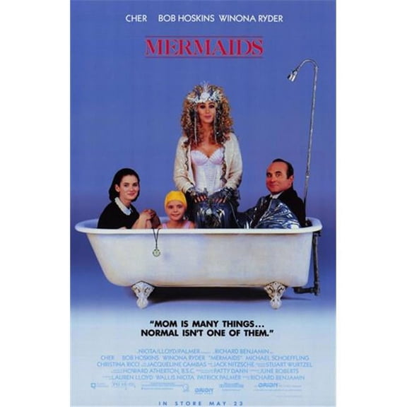 Pop Culture Graphics MOV210493 Mermaids Movie Poster, 11 x 17