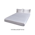 thumbnail image 3 of Queen Size Satin Sheets Set 4 Piece Bed Sheets For Hot Sleepers Deep Pocket Bedding Set For Mattress Up To 16 Inch Brushed Microfiber Bed Sheets L, 3 of 6