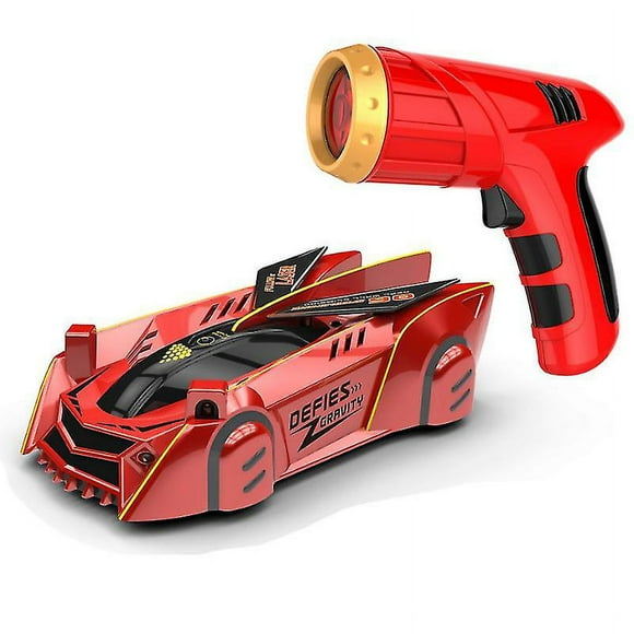 (black)Remote Control Car Race Wall Climbing Car Radio Controlled Laser Gun Stunt Toy
