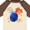 thumbnail image 4 of Inktastic Cancer Crab Constellation Zodiac Sign Illustration Boys or Girls Long Sleeve Baby Bodysuit, 4 of 5