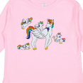 thumbnail image 4 of Inktastic Cute Unicorn Family Boys or Girls Long Sleeve Toddler T-Shirt, 4 of 5