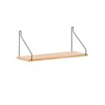 thumbnail image 1 of CAROOTU Simple Wooden Wall Shelf Room Decoration Storage Rack Solid Wood Partition Wall, 1 of 6