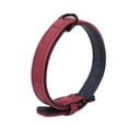thumbnail image 2 of Padded PU Leather Dog Collar,Padded Pet Dog Collar Wide Leather Dog Collar Large For Medium And Large Dogs(L,Wine), 2 of 3