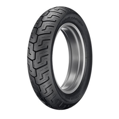 Dunlop D401 Rear Motorcycle Tire 130/90B-16 (73H) Black Wall for Harley-Davidson Sportster 1200 Standard XL1200 1988-2003