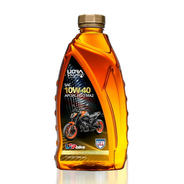 Ultra1Plus SAE 20w-50 4t Mezcla Sintético Aceite Motor Gasolina Moto API SL Jaso Ma2 1L