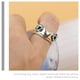 thumbnail image 4 of Rana anillo abierto lindo anillo de rana anillo de dedo animal joyería de anillo de rana para niña, 4 of 6