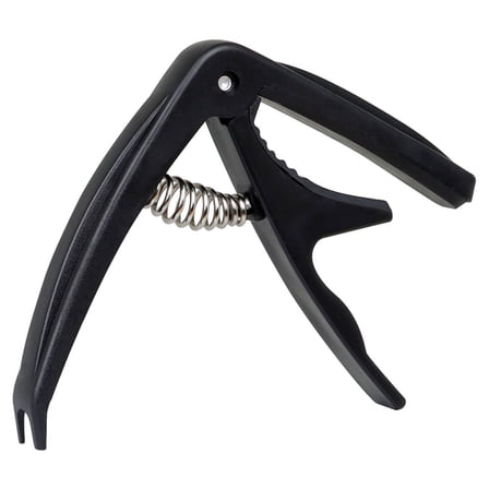 Toyvian Easy Clip Black Guitar Capo Suitable for Acoustic and Electric Instruments