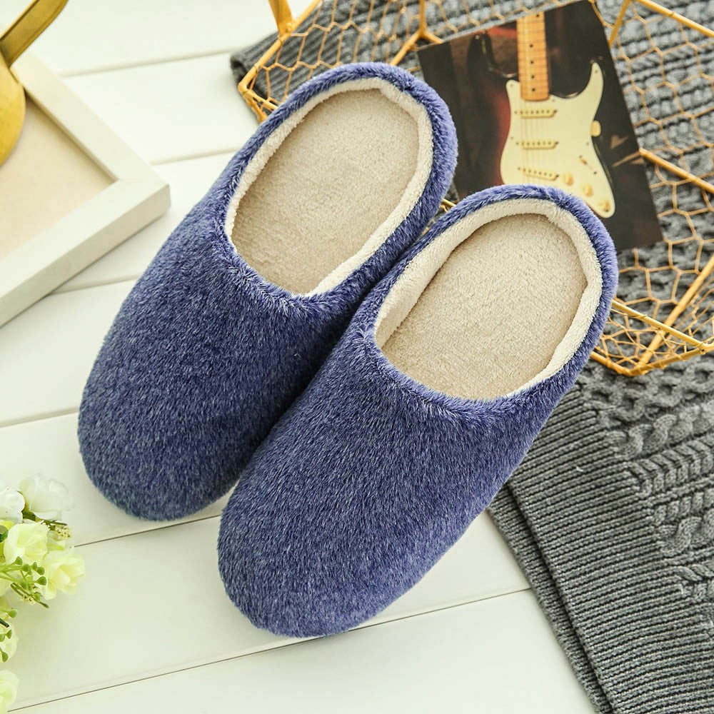 Unisex Lightweight Breathable Slippers Slip On House Shoes With Anti-skid  Rubber Sole For Indoor & Outdoor - Temu