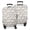 White Bigfoot And-1, variant on Yellow Bigfoot and Tree Pattern Luggage Cover Fashion Suitcase Cover Baggage Covers Fit 25-28 Inch Luggage (Go Travel)