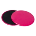 thumbnail image 4 of Lipstore 2 Pieces Core Sliders Full Body Workout Compact Gift Equipment Sliding Discs Rose Red, 4 of 8