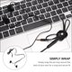 thumbnail image 3 of unbranded 2Ud Auriculares Colgantes Negros Ergonomicos Para Deportes Uso En Casa Material Premium, 3 of 6