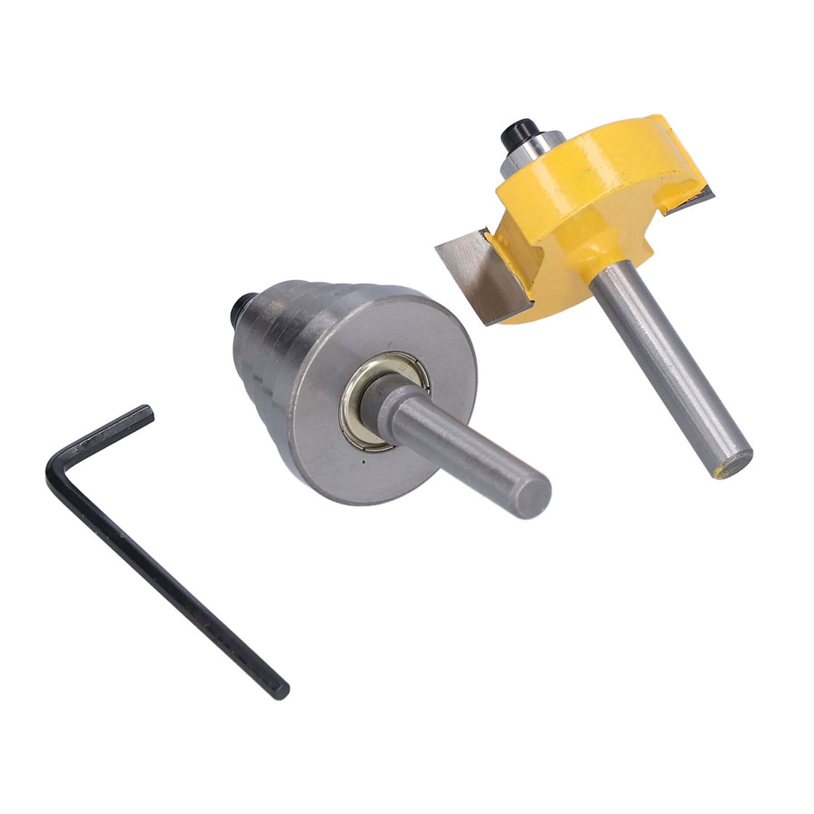 Brocas de Enrutadores de Cortador de Fresado, Rabbet Router Bit 1/4in ...