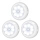 thumbnail image 1 of Luz de sensor de movimiento para interiores BLS LED luz nocturna luces de armario debajo del gabinete luces de techo con pilas AA luces de disco inalámbricas para pared escalera regulable (paquete de, 1 of 1