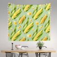 thumbnail image 2 of Pofeuu Fresh Sweet Corn Print Wall Tapestry Decoration Wall Hanging Tapestry 60 x 51 Inch, 2 of 6