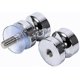 thumbnail image 4 of Bathroom Door Handle Round Aluminum Alloy Single Sided Shower Glass Pull Knob Bathroom Shower Cabinet Handle, 4 of 5