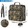 thumbnail image 2 of FORMRS Zipper Binder with Shoulder Strap 2-inch Ring 500 Sheet Capacity File Bag, Golden Elegance, 2 of 5