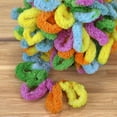 thumbnail image 3 of ZOEZOE 3 Skeins 300g Finger Knitting Yarn 100% Polyester Off The Hook Soft Baby Blanket Fun Finger Loop It Yarn Total, 3 of 4