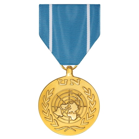 United Nations Medal Anodized