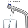 thumbnail image 3 of HAMPPLIES Wash Basin Water Tap Faucet Tap Silver Stainless Steel Water Saving Property Managers 1Pcs, 3 of 8