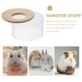 Tersarium Hamster Sand Bath Box Clear Hamster Bathroom Gerbils Sand