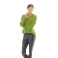 thumbnail image 3 of kusrkot 3Pcs 1/64 Scale Characters Womens Figure People Shooting Scenery Model Group, 3 of 9
