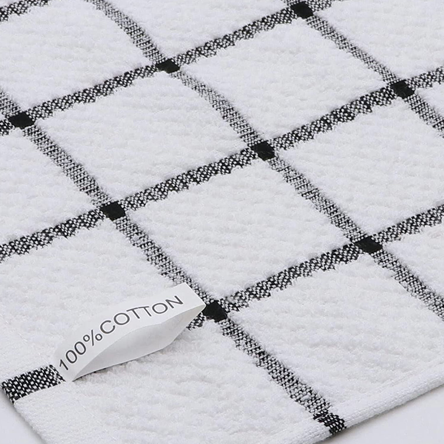 Black White Irregular Geometry Kitchen Towel Set Cleaning Cloth Kitchen  Accessories Dish Washing Cloth Household Decoracion - AliExpress