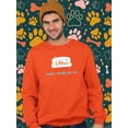 thumbnail image 2 of Cute Sleeping Corgi On Couch Sweatshirt Men -Image by Shutterstock, Male Small, 2 of 4