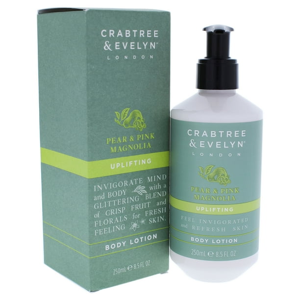 Crabtree & Evelyn Pear and Pink Magnolia Uplifting Body Lotion by