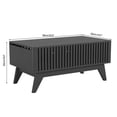 thumbnail image 3 of Furtivusia Lift Top Coffee Tables with Hidden Compartment Farmhouse Coffee Table Wood Center Tables for Living Room (Black), 3 of 10