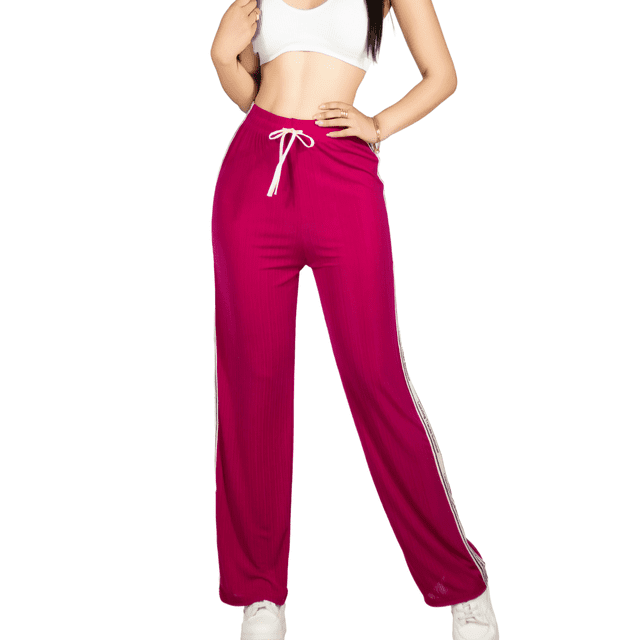 Pants Mujer Corte Ancho Diseño Moderno y Fresco para Verano