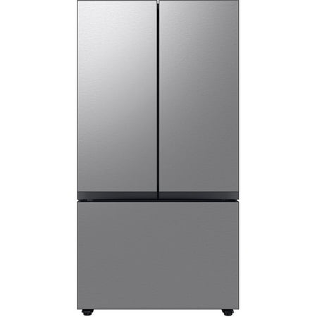 Samsung RF24BB6200QL 24 Cu. Ft. Bespoke Stainless Steel Counter Depth 3-Door French Door Refrigerator