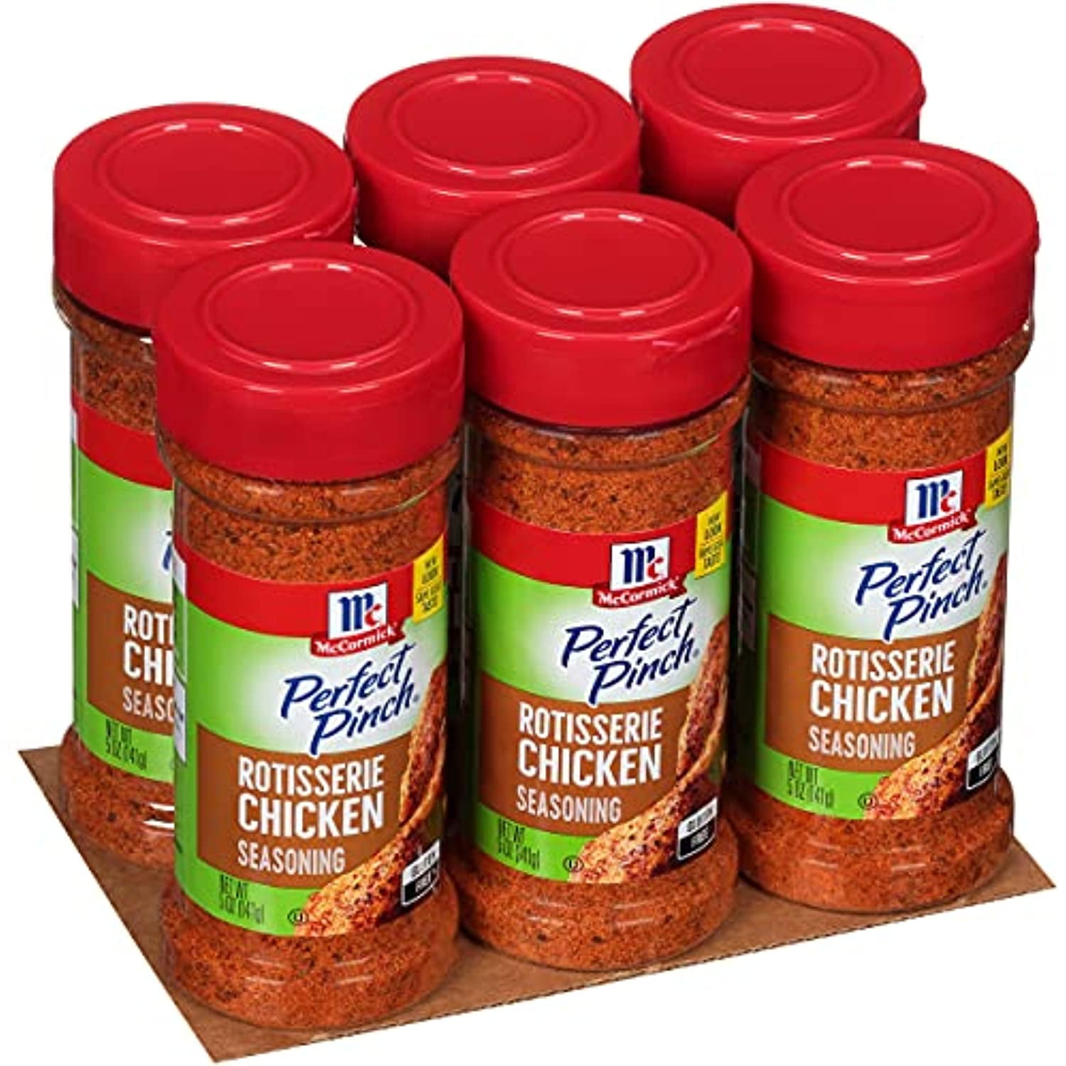 Mccormick Perfect Pinch Rotisserie Chicken Seasoning, 5 Oz (Pack Of 6