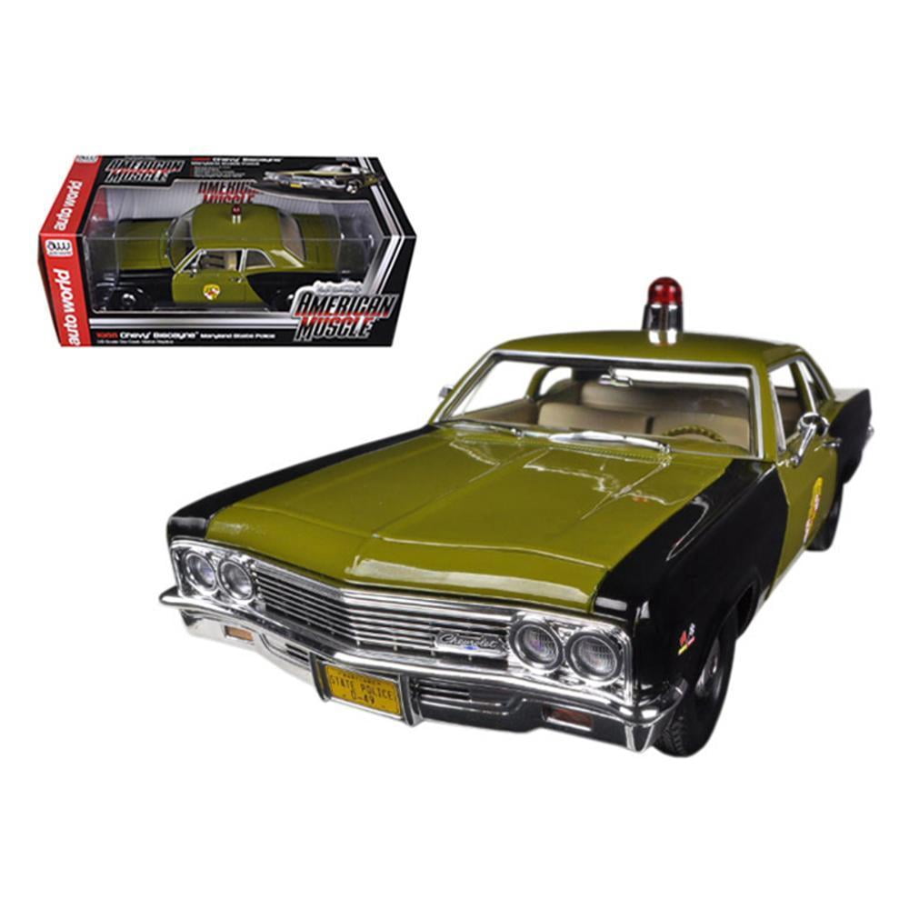 1966 Chevy Biscayne メリーランド州警察 1966 Chevrolet Biscayne Maryland State Police Car Limited to