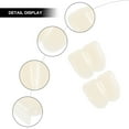 thumbnail image 2 of KAKOWELY 2 piezas de dientes falsos de conejo de resina, dientes de conejo, suministros para cosplay de conejo, 2 of 5