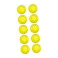 thumbnail image 3 of Bola de pickleball,Práctica de pickleball cubierto PU espuma suave amarillo, 3 of 7