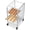 10-Tier, variant on 10-Tier Full/Half Sheet Pan Rack,  Bakery Rack, Speed Bakers Rack with Lockable Wheels for  Commercial Kitchen, Restaurant, Cafeteria, Dessert Shop, 20" W x 26" D x 38" H