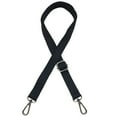 thumbnail image 1 of EeaseMX 125 cm Reemplazo ajustable Bolsa de hombro Correa Correa desmontable para bolsas de mensajero Correas largas Bolsa Accesorios Pieza (Negro), 1 of 7