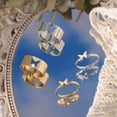 thumbnail image 3 of Anillo De Pareja bingo Hueco ins Personalidad Estilo punk, 3 of 4