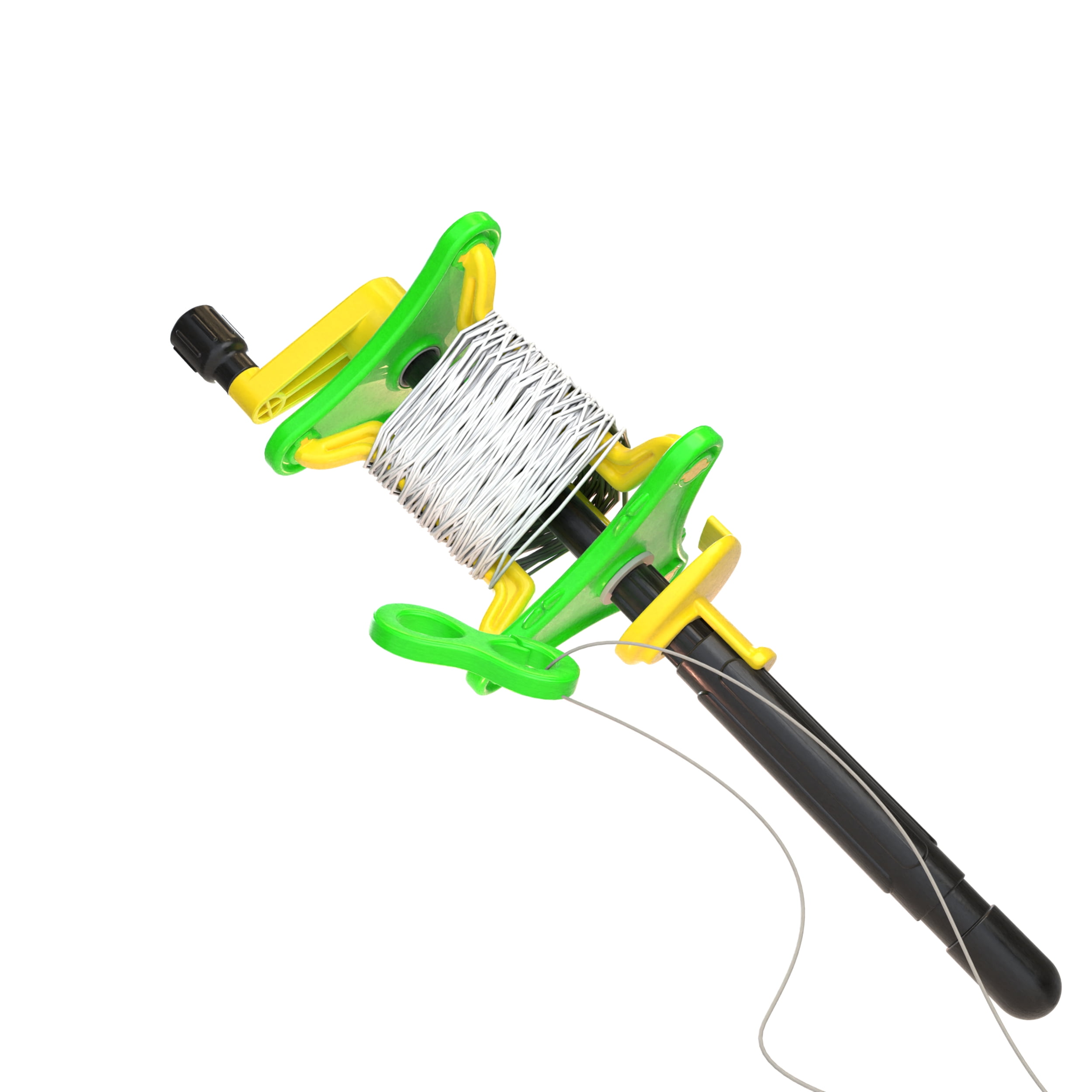 EOLO Kites Ready2Fly Green Triangular Kite Handle with Brake System and 200 ft of Premium Line, Ages 4+ Years