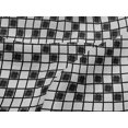 thumbnail image 4 of oneOone Viscose Jersey Fabric Check Ikat Print Sewing Fabric BTY 60 Inch Wide, 4 of 5