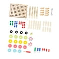thumbnail image 4 of Juguetes de madera con engranajes, tablero de engranajes para niños de 4, 5, 6, 7, 8 y 9 años, juegos de motricidad fina, juguetes educativos de, 4 of 9