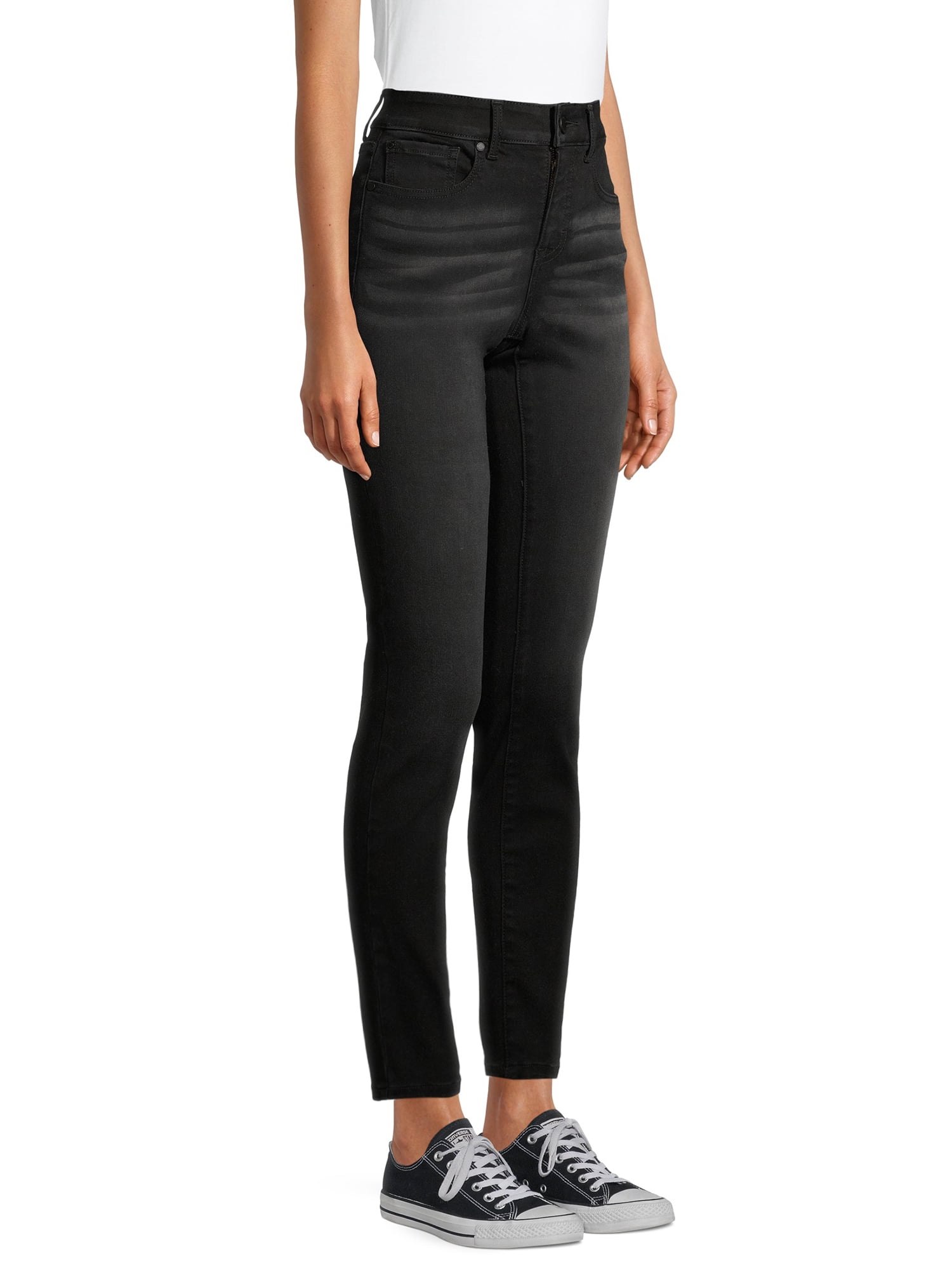 Mid Rise Skinny Shaping Skinny Jeans 