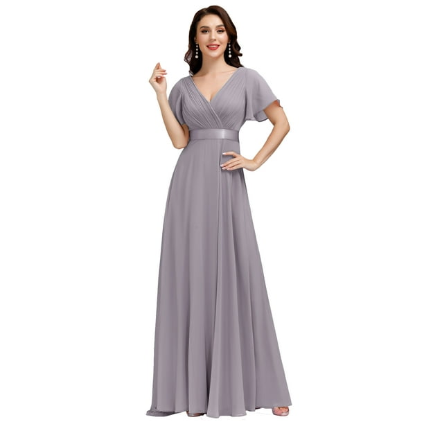 Ever-Pretty Women's Plus Size Mother of the Bride Dresses for Women 09890  Grey US20 - Walmart.com