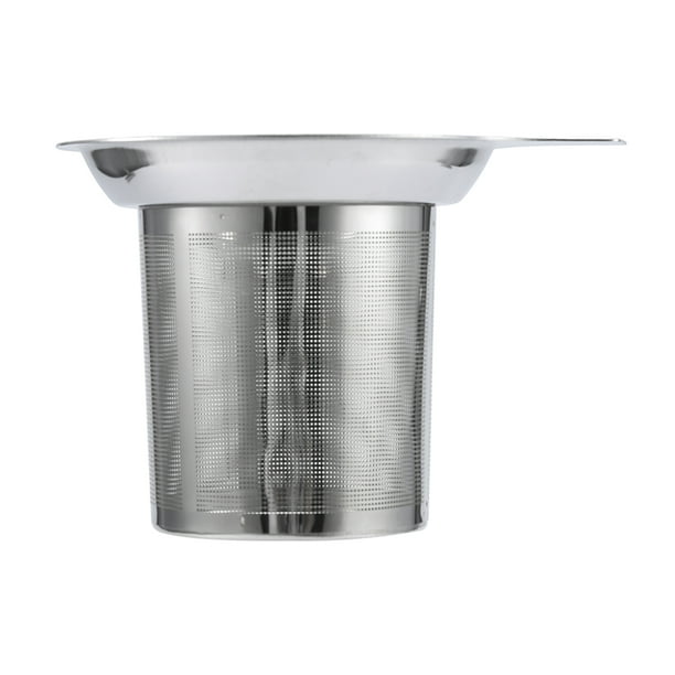 Filador de Té, Cesta de Infusor de Té de Acero inoxidable Sentado en Tazas, Infusores de Té Evmliy para Té Suelto, Filtros de Té de Té de Malla de Malla de Malla Filtros de