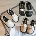 thumbnail image 3 of QUDDERR Toddler Dress Shoes for Girls Flower Girls Princess Flats for Spring Fall Wedding Party School Shoes for Little Kids/Big Kids （1-13M ）, 3 of 9